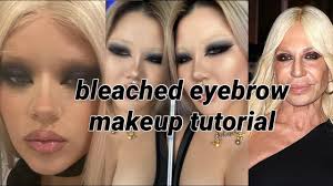 easy faux bleached brow tutorials