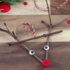 This diy decks your christmas tree with adorable woodland creatures, and we for this tutorial, we're focusing on the reindeer. Twig Reindeer Ornaments