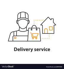 delivery service concept icon royalty