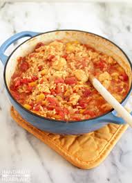 It's an easy one pot meal that doesn't taste like one. Arroz Con Pollo One Pot Chicken Rice Handmade In The Heartland