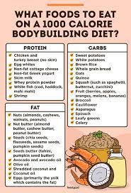 1000 calorie bodybuilding meal plan
