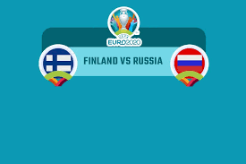 Finland take on russia in st petersburg for their group b match at euro 2020. 6dmbefzwejz8im
