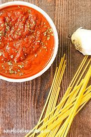 italian pasta sauce