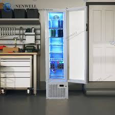 Tall Glass Door Display Fridge Freezer