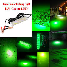 Relefree 20000 Lumens 12v Led Green Underwater Fishing Light Fish Attract Lamp
