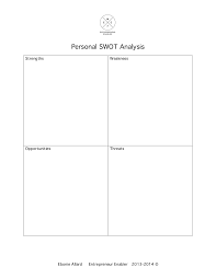 6 Personal Swot Analysis In Pdf Examples