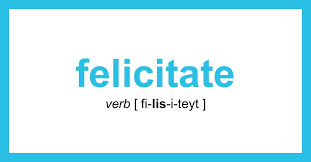 felicitate dictionary