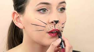 to draw whiskers on your face