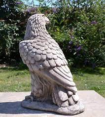 Stone Eagle Garden Statue Bird Of