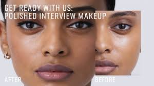polished makeup for job interviews