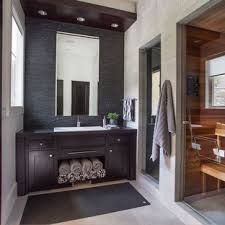 Brown and beige bathroom decor ideas. Black And Brown Bathroom Ideas Houzz