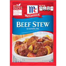 mccormick beef stew seasoning mix