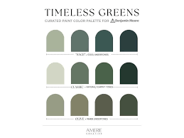 Timeless Green Paint Color Palette