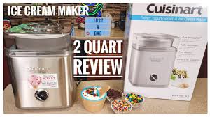 review cuisinart ice cream maker 2