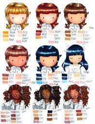 Colors Skin Tones Online Charts Collection