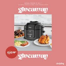 Slow cookers are renowned for their ease of use. Oja On Twitter We Promised A Giveaway For Hitting 1000 Followers On Ig It S A Ninja Foodi 9 In 1 Air Fryer Pressure Cooker Slow Cooker More Plus We Re Adding Our Fave Cultural