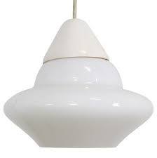 Milk Glass Mway Pendant Lamp With