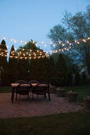 Diy Patio Arbor Using String Lights