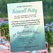 farewell invitations invitation