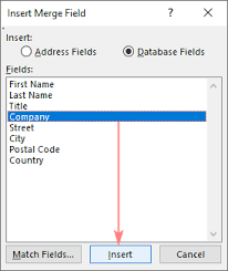 mail merge and print labels from excel
