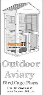 Outdoor Aviary Bird Cage Plans Pdf