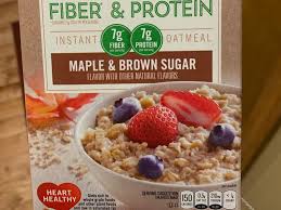 instant oatmeal dry nutrition facts