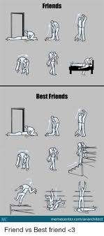 friends vs best friends memes