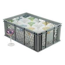 Buy Glass Wash Crates In