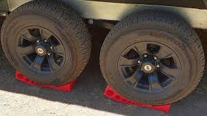If your rv has a hydraulic leveling system or another automatic leveling system, your leveling is as quick and easy as pressing a button. How To Level A Travel Trailer On A Permanent Site Rv Hometown