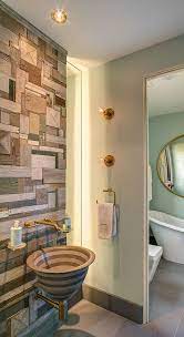 Bathroom With Reclaimed Wood