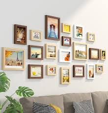 Solid Wood Picture Photo Frame Set