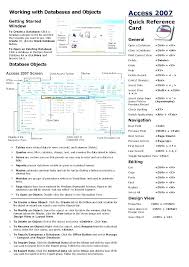 Quick Reference Guide Template Word 2010