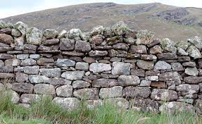 Dry Stone Walls Of Cape Wrath Scotland