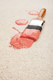 how to get paint out of carpet the easy way