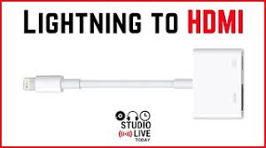 Lightning To Hdmi Adapter Apple Lightning To Digital Av Youtube