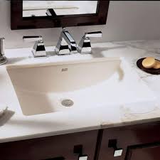 Rectangular Undermount Bathroom Sink
