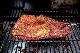 how to smoke beef brisket on traeger