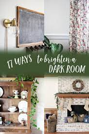 How To Brighten A Dark Room The