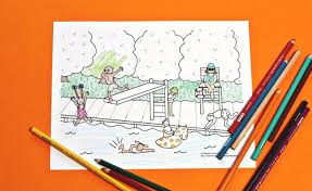 Swimming coloring pages is a fun coloring page for kids who like to do sport. Get Your Summer On With This Swimming Pool Coloring Page