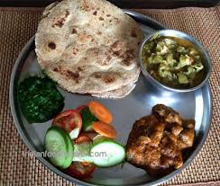 healthy indian dinner vegetarian