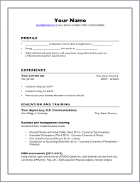 A photo header looks fantastic. Resume Template Download Signup
