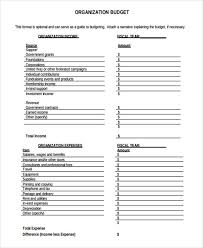 12 Program Budget Templates Word Pdf Pages Free