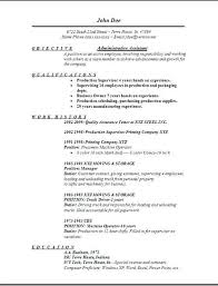 Resumes For Office Assistant Sample Administrative Assistant Resume