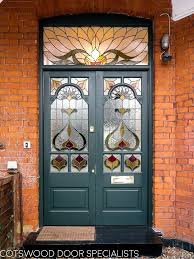 Decorative Edwardian Double Doors