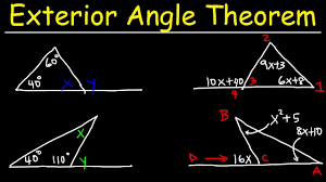 exterior angle theorem for triangles