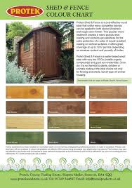 protek wood stain fence paint colours