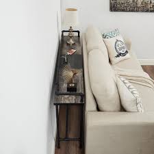 Vecelo Narrow Long Sofa Table 55 1 In