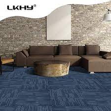 pp jacquard washable carpet tile