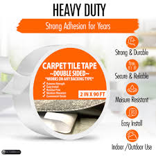 double sided carpet tape heavy duty