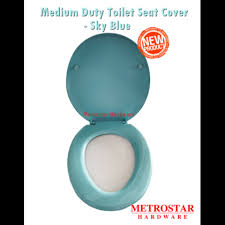 Medium Duty Toilet Seat Cover Sky Blue